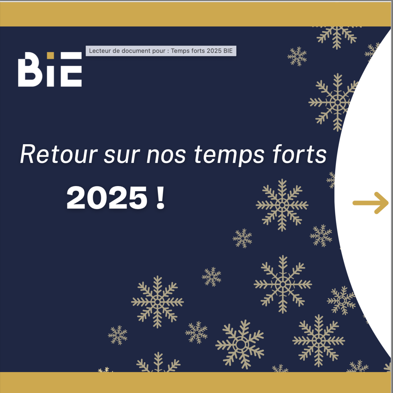 Retour sur les temps fort 2025