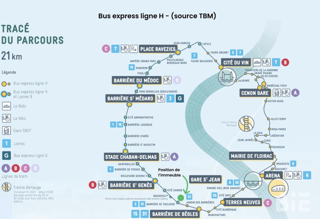 Photo 2 – Location bureaux	BORDEAUX (33800)