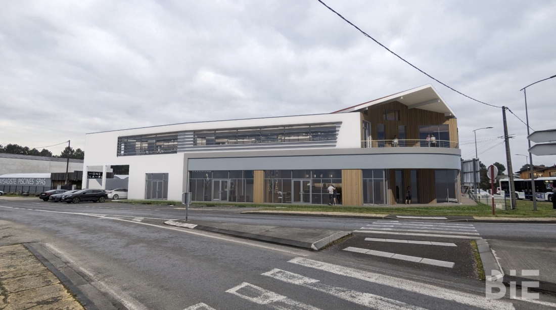 Photo 2 – Vente bureaux	SAINT AUBIN DE MEDOC (33160)
